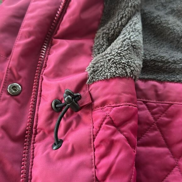 L.L.Bean Women’s Size 1X Regular Deep Magenta Hooded Zipper Up Casual Jacket EUC - Picture 16 of 16